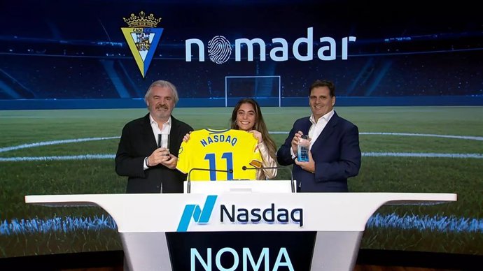 El Cádiz empieza a cotizar en Nasdaq de la mano de Nomadar, su filial tecnológica