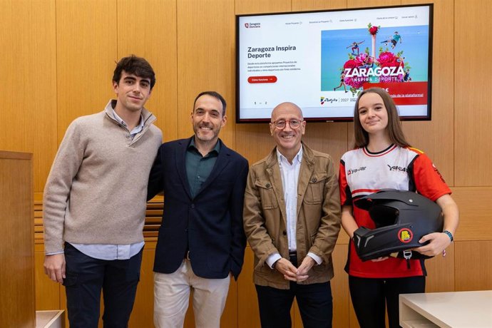 Presentacion de la plataforma digital 'Zaragoza inspira deporte'