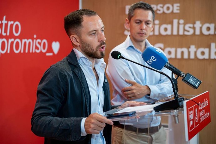 El secretario de Salud de la Comisión Ejecutiva Autonómica del PSOE de Cantabria, Marcos Agudo