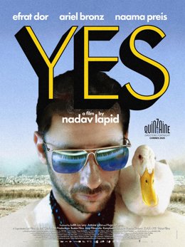 Cartel de 'Yes', película de Nadav Lapid.