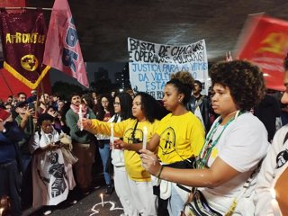 Protestas en Río de Janeiro por el operativo policial que dejó al menos 120 fallecidos. 