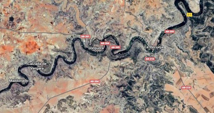 Imagen de Jorquera en Google Maps.