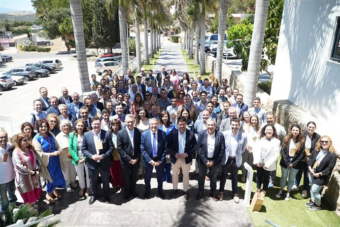 Imagen de archivo del I Encuentro Internacional de Economía Azul celebrado en 2024 en Rincón de la Victoria y promovido por la Diputación de Málaga y el Ayuntamiento.