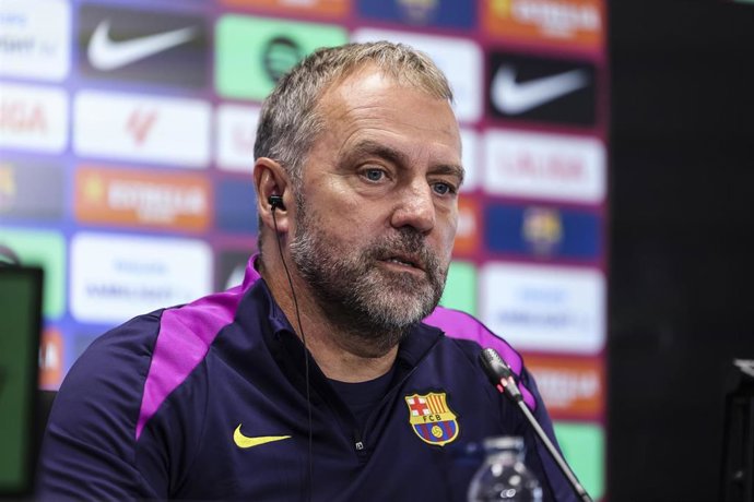 Hansi Flick, entrenador del FC Barcelona.