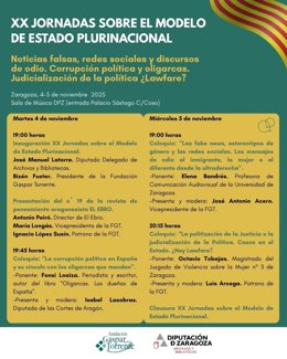 Cartel de las jornadas