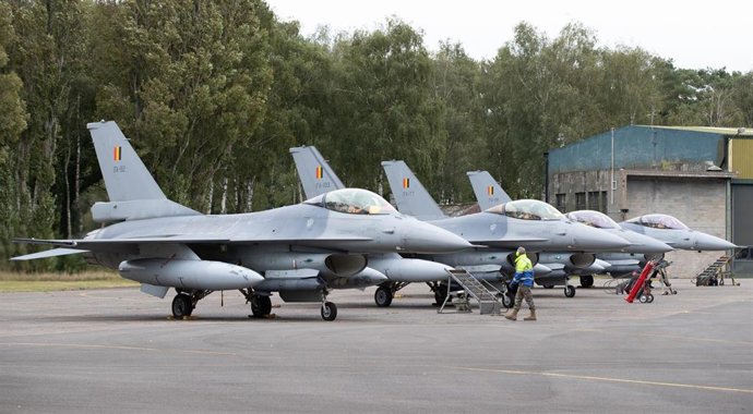 Archivo - Base aérea de Kleine-Brogel, en Bélgica