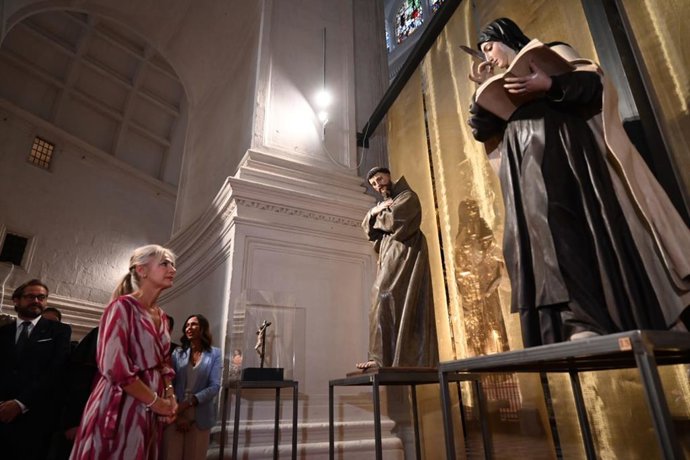 Archivo - Imagen de archivo de la exposición en honor al escultor barroco José Mora.