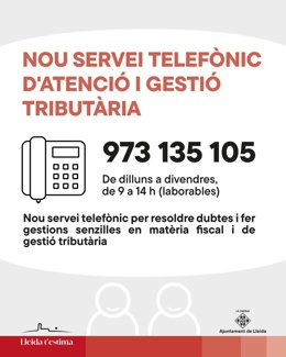 El nuevo servicio telefónico de atención y gestión tributaria