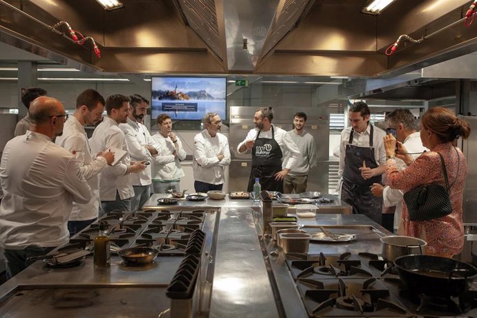 Una de las lecciones magistrales de alta cocina de la edición anterior.