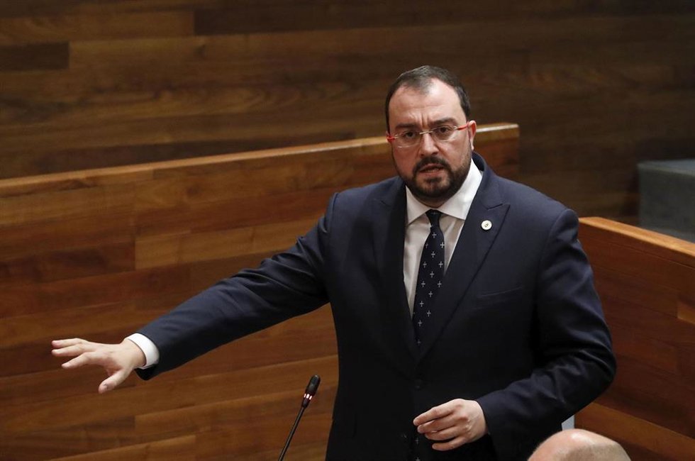 Archivo - Adrián Barbón, en una imagen de archivo