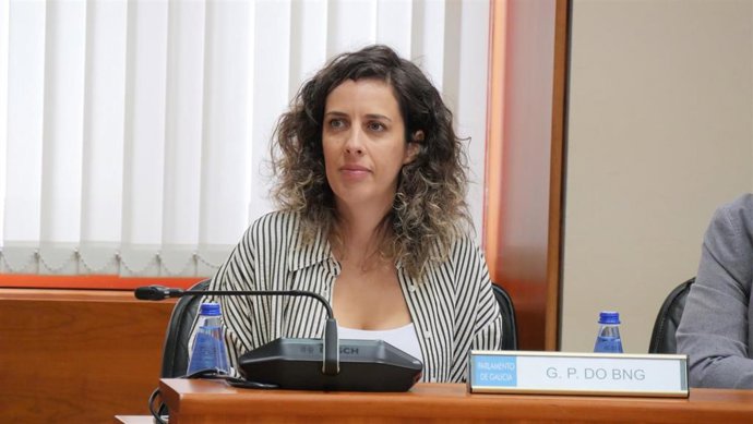 Archivo - La diputada nacionalista Alexandra Fernández