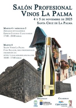 La Palma acoge esta semana su Salón Profesional de Vinos, que reunirá a un centenar de participantes del sector