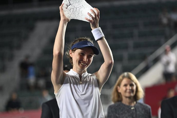 La tenista española Cristina Bucsa, subcampeona del torneo de Hong Kong 2025. 