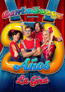 Cartel del 20 aniversario de CantaJuego.