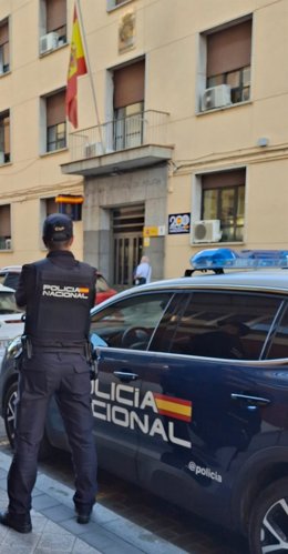 Un agente de la Policía Nacional de Valladolid