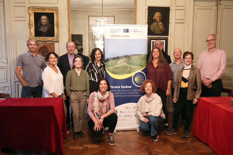 Los participantes durante su estancia de cooperación en Toulouse