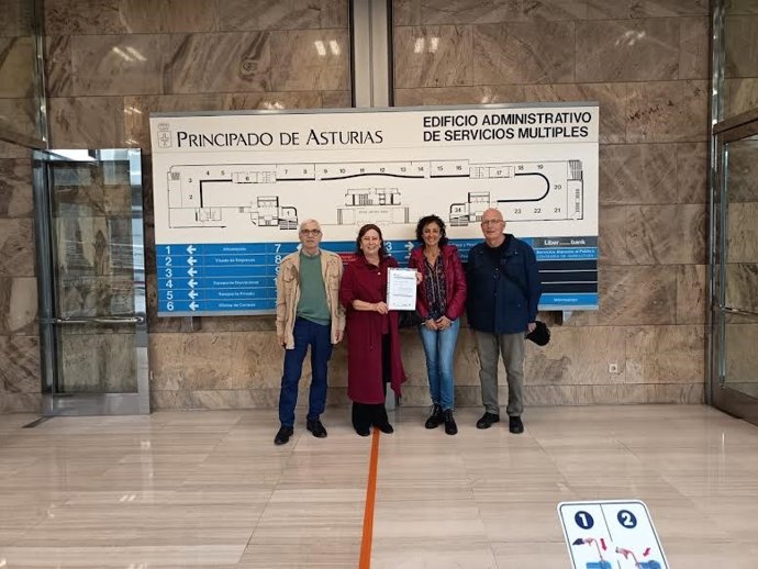 Representantes de la AMSO-PSOE