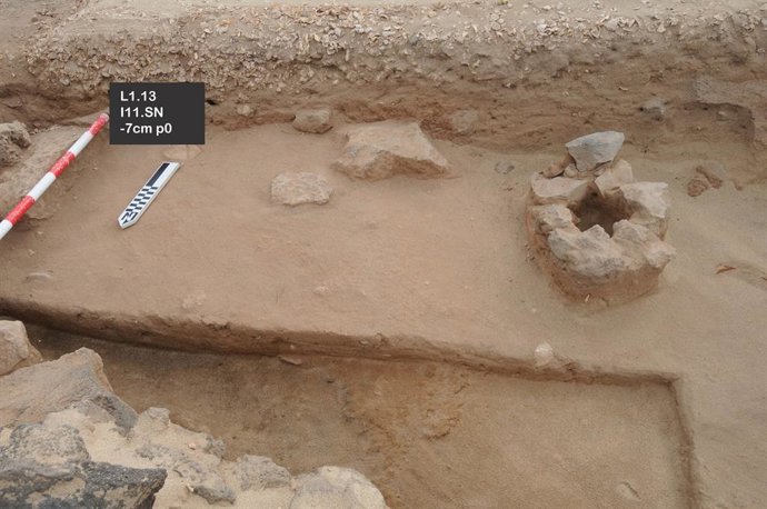 Archivo - Restos arqueológicos hallados en el islote de Lobos