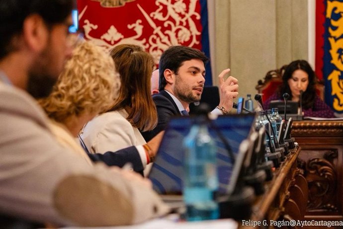 El portavoz del Partido Popular en el Ayuntamiento de Cartagena, Ignacio Jáudenes