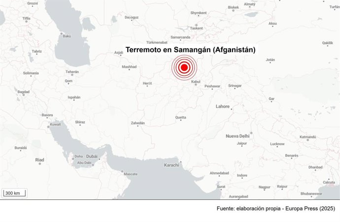 Terremoto en Samangán (Afganistán)