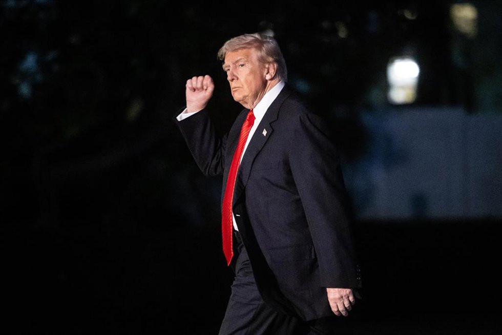 El presidente de EEUU, Donald Trump