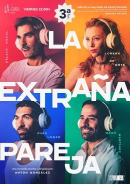 Cartel de 'La extraña pareja'