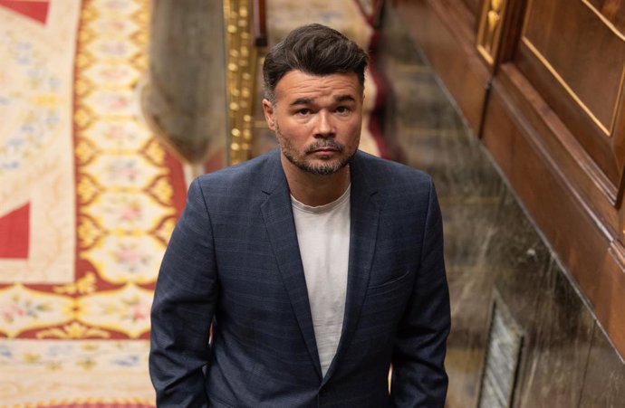 El portaveu d'ERC al Congrés, Gabriel Rufián