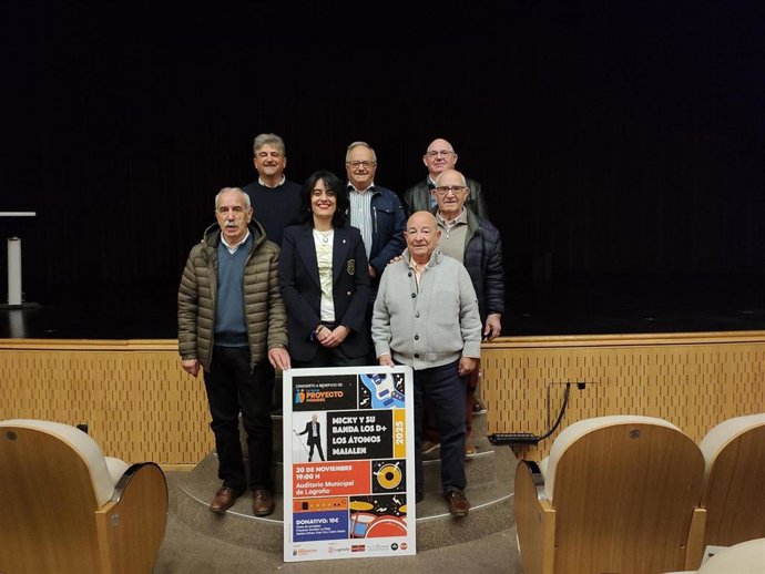 El Auditorio del Ayuntamiento de Logroño acogerá el 30 de noviembre un concierto a beneficio de Proyecto Hombre La Rioja