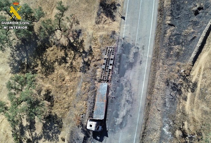 Investigación del incendio en monte y dehesa en la Campiña Sur