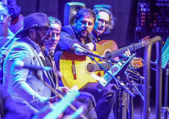 El cantaor Duquende en el espectáculo 'Soy gitano'.