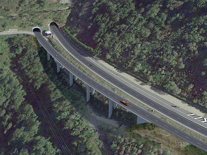 Archivo - Proyección digital de la obra que se licita.