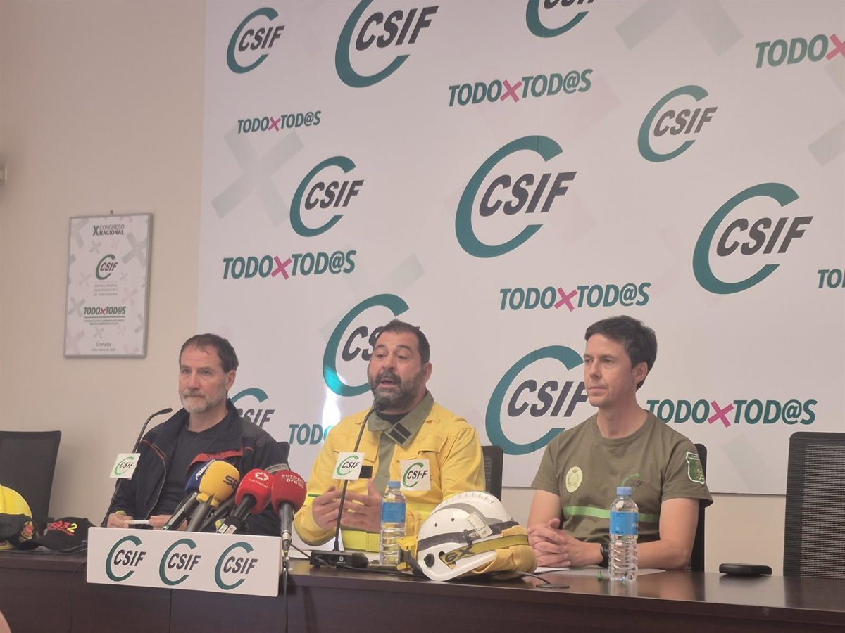 CSIF denuncia el despido de 4.000 bomberos forestales y demanda un Pacto de Estado para fijar operativos mínimos