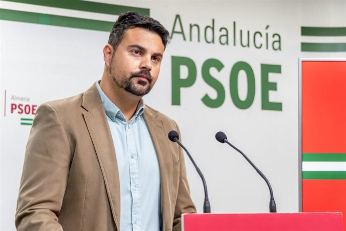 El parlamentario andaluz del PSOE por Almería Mateo Hernández Tristán.