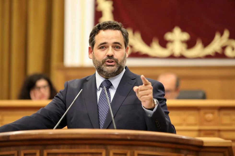 El presidente del PP de Castilla-La Mancha, Paco Núñez, en el Debate sobre el Estado de la Región.