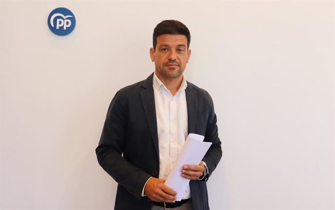 El coordinador general del PP de Málaga, Cristóbal Ortega, en una foto de archivo.