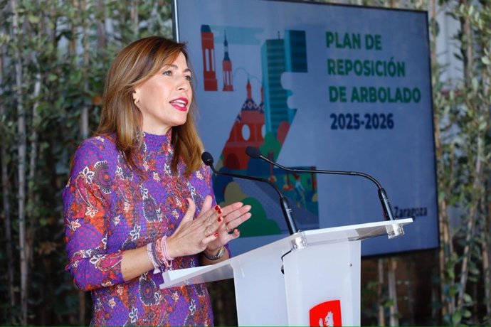 La alcaldesa de Zaragoza, Natalia Chueca