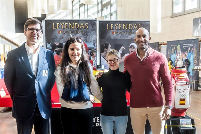 Presentación de la exposición 'Mujeres leyenda en el deporte'