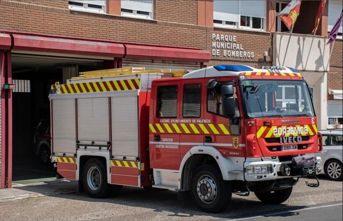 Dotación de bomberos.