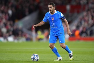 Archivo - Jorge Resurreccion Koke of Atletico de Madrid in action during the UEFA Champions League 2025/26 League Phase MD1 match between Liverpool FC and Atletico de Madrid at Anfield on September 17, 2025, in Liverpool, England.