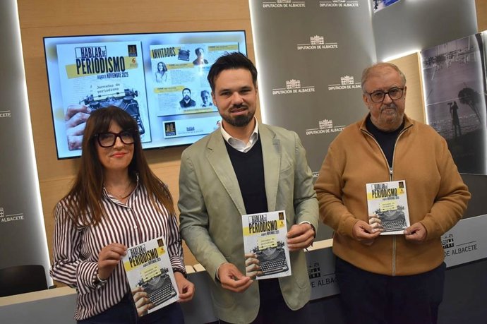 Presentación de las jornadas de periodismo.