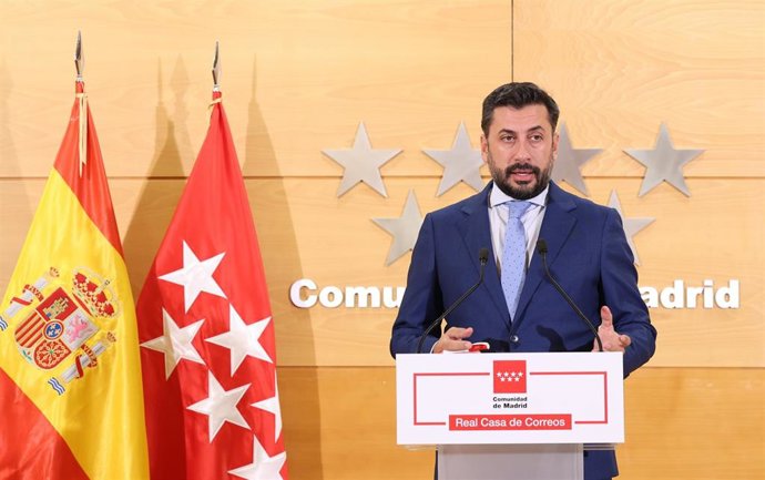 Archivo - El portavoz del PP en la Asamblea, Carlos Díaz-Pache.