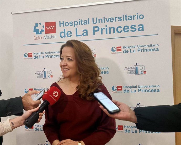 La consejera de Sanidad de la Comunidad de Madrid, Fátima Matute