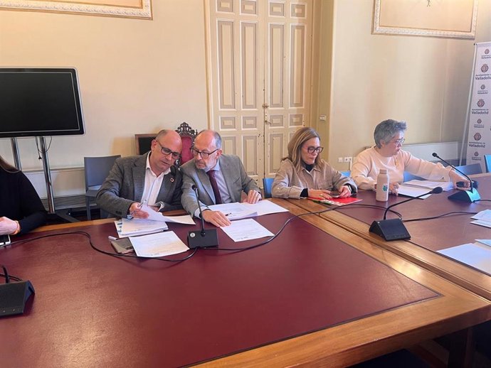 Reunión del Consejo Rector de la Fundación Municipal de Deportes.