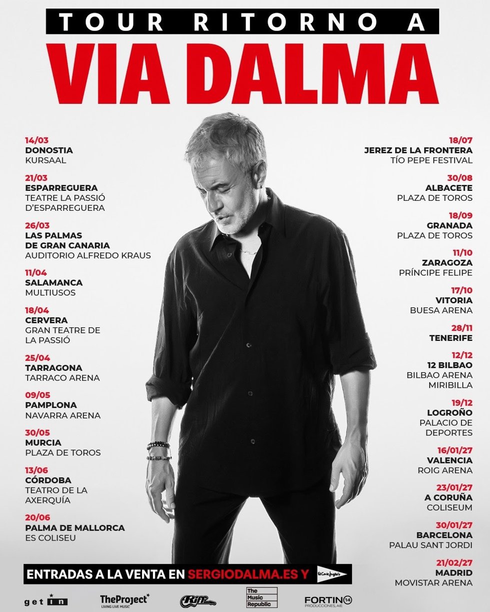 Nueva gira de Sergio Dalma