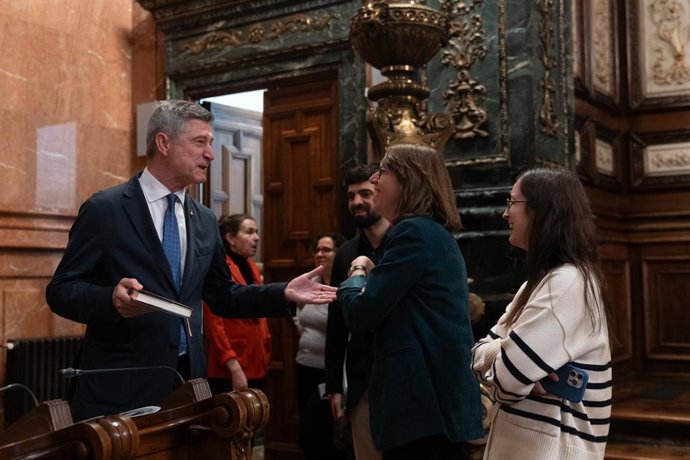 Archivo - El president de Junts a l'Ajuntament de Barcelona, Jordi Martí