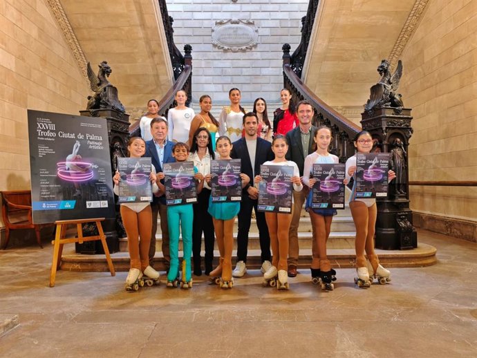 Presentación del Trofeu Ciutat de Palma de patinaje artístico