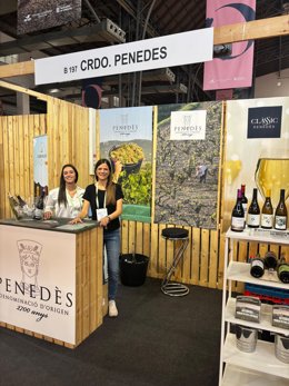 Estand de la DO Penedès en el Gastronomic Forum Barcelona