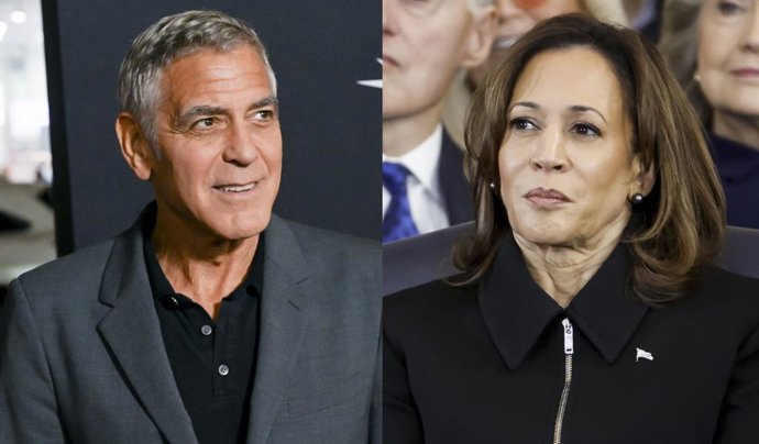 George Clooney afirma que fue "un error" que Kamala Harris reemplazara a Joe Biden en las elecciones de 2024