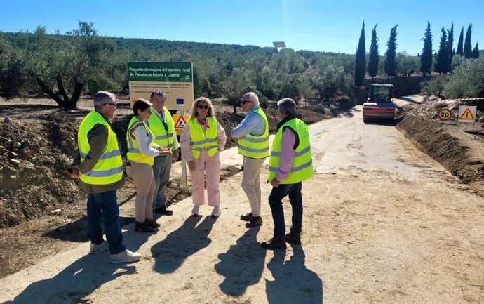 Visita al camino rural.