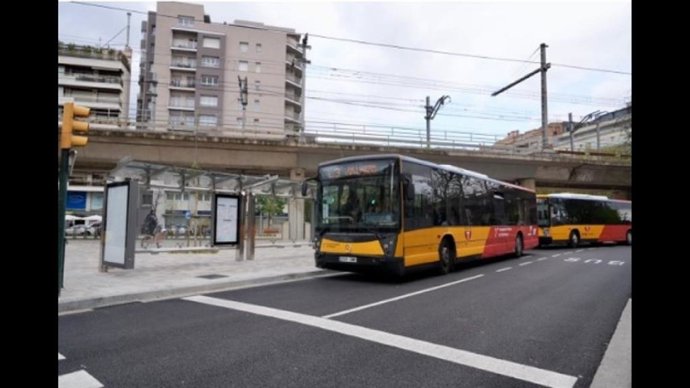 Archivo - Finalizan las obras del corredor de bus rápido (BRCat) entre Girona y Salt